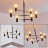 PAMUNKEY Pendant Light black, 6-light sources