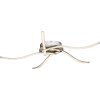 Globo Jorne Ceiling Light LED matt nickel, 5-light sources
