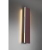 Wall Light Trio Leuchten CONCHA LED rust-coloured, 2-light sources