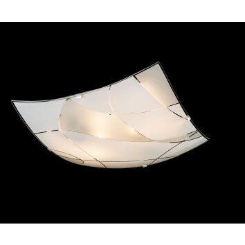 Globo ceiling light white, 2-light sources
