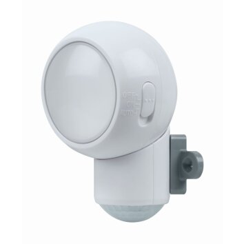 LEDVANCE SPYLUX Wall Light white, 1-light source, Motion sensor