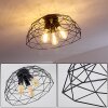 Hajom Ceiling Light black, 3-light sources