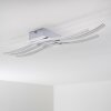 Eglo Roncade ceiling light LED chrome, 3-light sources