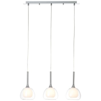 Pendant Light Brilliant Hadan chrome, 3-light sources