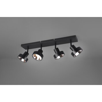 Trio LEON Spotlight LED black, 4-light sources