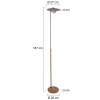 Steinhauer ZENITH Floor Lamp LED bronze, 1-light source