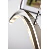 Honsel Lucy pendant light chrome, stainless steel, 6-light sources