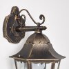 Hongkong outdoor wall light brown, gold, 1-light source