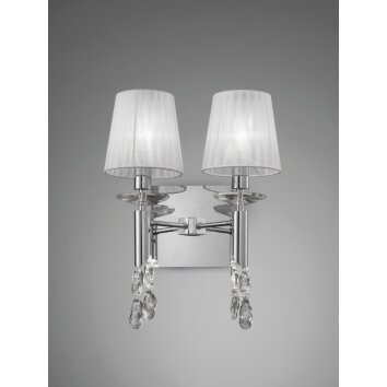 Mantra TIFFANY Wall Light chrome, 2-light sources