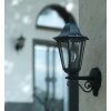 Lutec BRISTOL outdoor wall light black, 1-light source