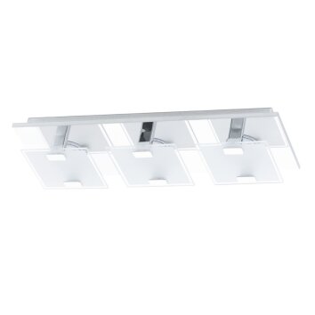 Eglo VICARO wall and ceiling light LED chrome, 3-light sources