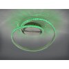 Reality RUBIN Ceiling Light LED aluminium, 1-light source, Remote control, Colour changer