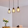 Baguio Pendant Light black, 3-light sources