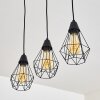 Baguio Pendant Light black, 3-light sources