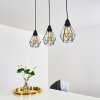 Baguio Pendant Light black, 3-light sources