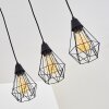 Baguio Pendant Light black, 3-light sources