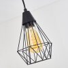 Baguio Pendant Light black, 3-light sources