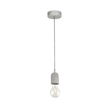Eglo SILVARES pendant light grey, 1-light source