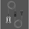 Leuchten Direkt HOLD IT Cable set stainless steel, 1-light source
