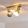 Berkeley Ceiling Light gold, white, 2-light sources