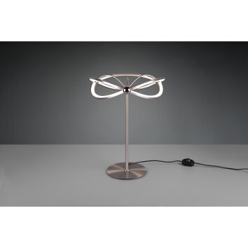Trio CHARIVARI Table lamp LED matt nickel, 1-light source