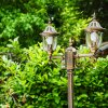Ribadeo Lamp Post black-gold, 2-light sources