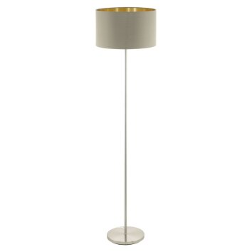 Eglo MASERLO floor lamp matt nickel, 1-light source