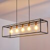 YUHIGAOKA Pendant Light copper, black, 5-light sources