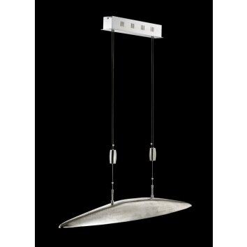 Fischer SHINE pendant light LED matt nickel, 5-light sources