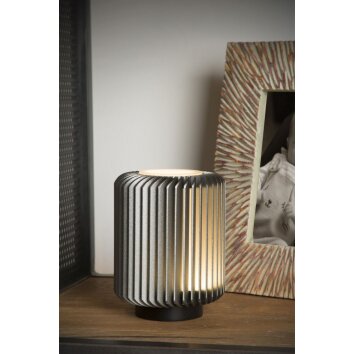 Lucide TURBIN Table Lamp LED grey, 1-light source