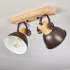 Ceiling Light Orny anthracite, Light wood, 2-light sources