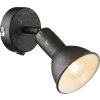 Globo NAMUS wall spotlight black, 1-light source