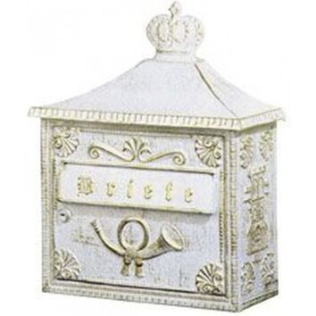 Albert 700 letterbox gold, white