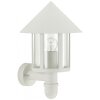 Albert 1825 outdoor wall light white, 1-light source, Motion sensor