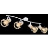 Globo BANA Spotlight brown, white, 4-light sources
