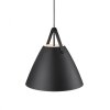 STRAP48 Pendant Light Design by Nordlux black, 1-light source