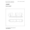 Lucide LENNERT Ceiling light LED chrome, 3-light sources