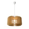 Lucide ETTA Pendant Light Dark wood, 1-light source