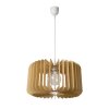 Lucide ETTA Pendant Light Dark wood, 1-light source