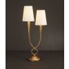 Mantra Paola table lamp gold, 2-light sources