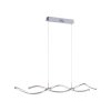 Paul Neuhaus Q-MALINA Pendant Light LED matt nickel, 2-light sources, Remote control