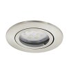 Eglo TEDO recessed light matt nickel, 1-light source