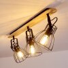 FORSHAGA Ceiling Light brown, 3-light sources