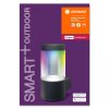 LEDVANCE SMART+ Outdoor Wall Light grey, 1-light source, Colour changer