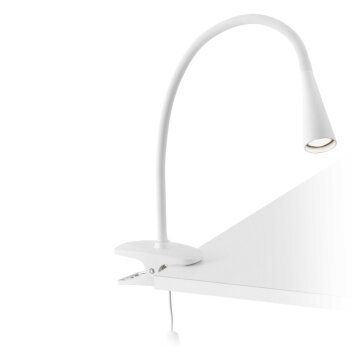 Faro Lena clamp-on light LED white, 1-light source