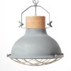 Brilliant Emma Pendant Light grey, 1-light source