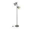 Eglo BARNSTAPLE Floor Lamp brown, black, 2-light sources