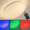 Quebec ceiling light LED white, 1-light source, Remote control, Colour changer
