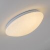 Quebec ceiling light LED white, 1-light source, Remote control, Colour changer