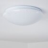 Quebec ceiling light LED white, 1-light source, Remote control, Colour changer